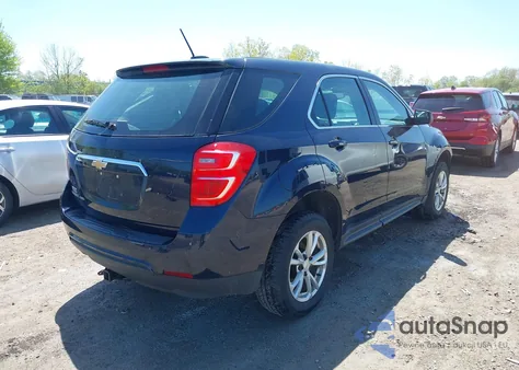 2017 Chevrolet Equinox Ls from USA, damaged, VIN 2GNFLEEK4H6162507